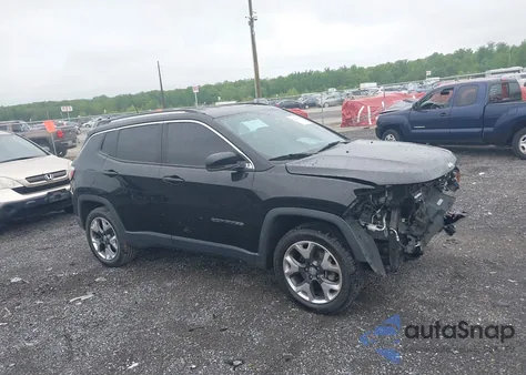 2018 Jeep Compass Limited 4X4 из США, поврежденный, VIN 3C4NJDCBXJT333639